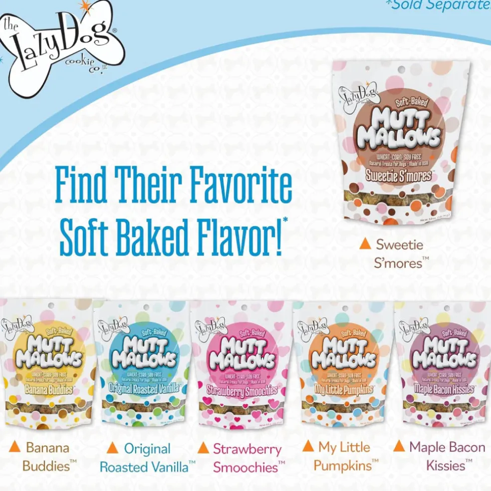 Lazy Dog Mutt Mallows Sweetie S'mores Treat For Dogs (5 oz)