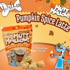 Lazy Dog Pumpkin Spice Latte Dog Treats, 5-oz