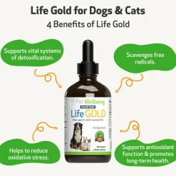 Life Gold - Trusted Care for Dog Cancer (4 oz)