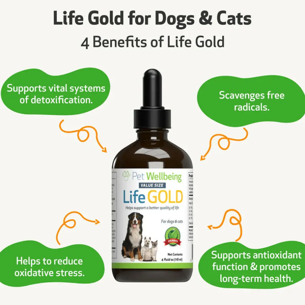 Life Gold - Trusted Care for Dog Cancer (4 oz)