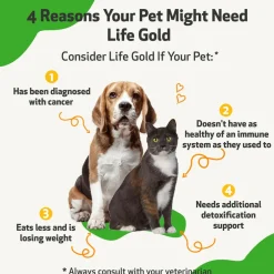 Life Gold - Trusted Care for Dog Cancer (2 oz)