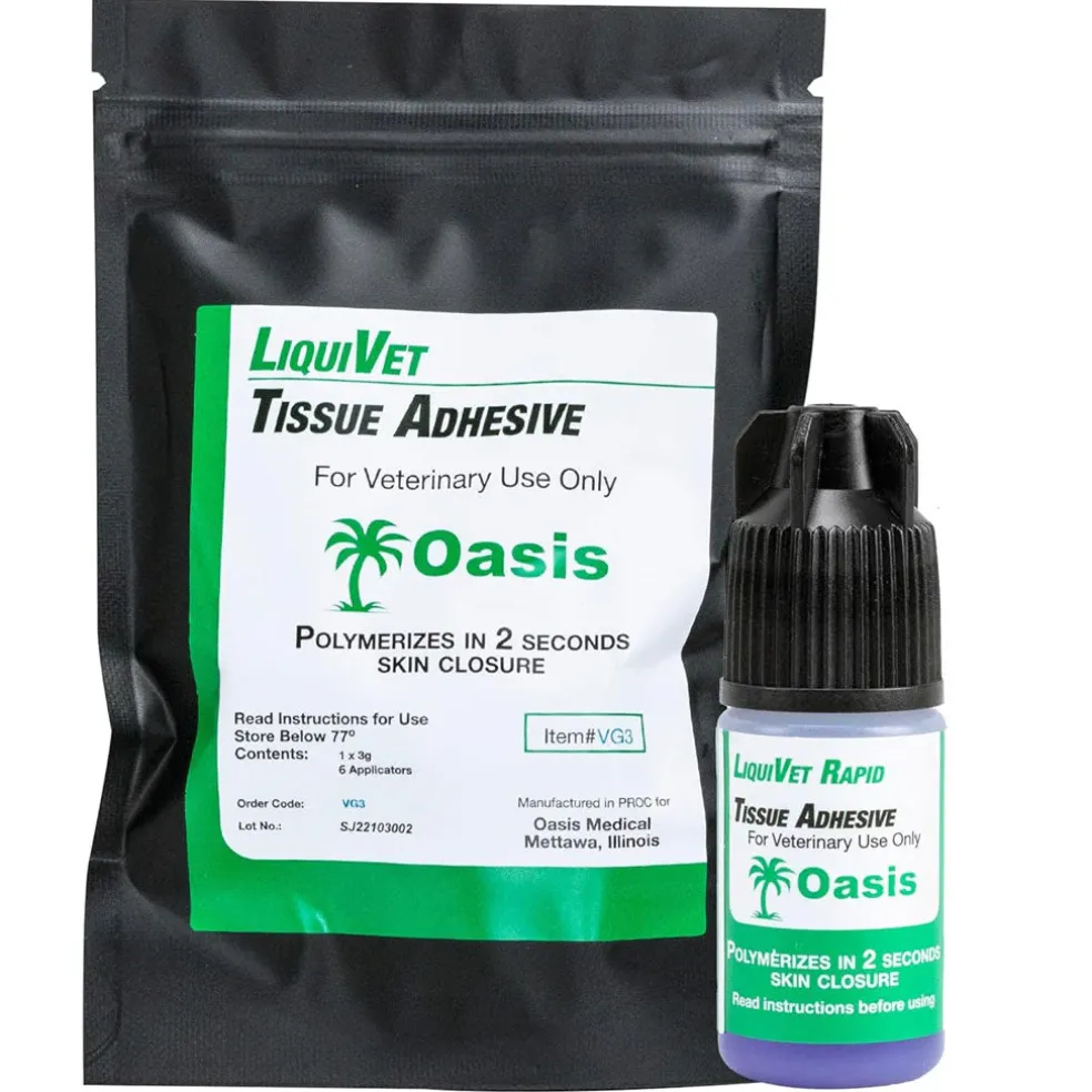 LiquiVet Rapid Tissue Adhesive, 1 x 3g