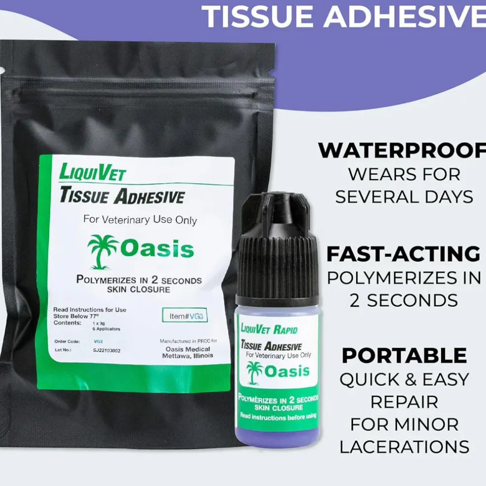 LiquiVet Rapid Tissue Adhesive, 1 x 3g