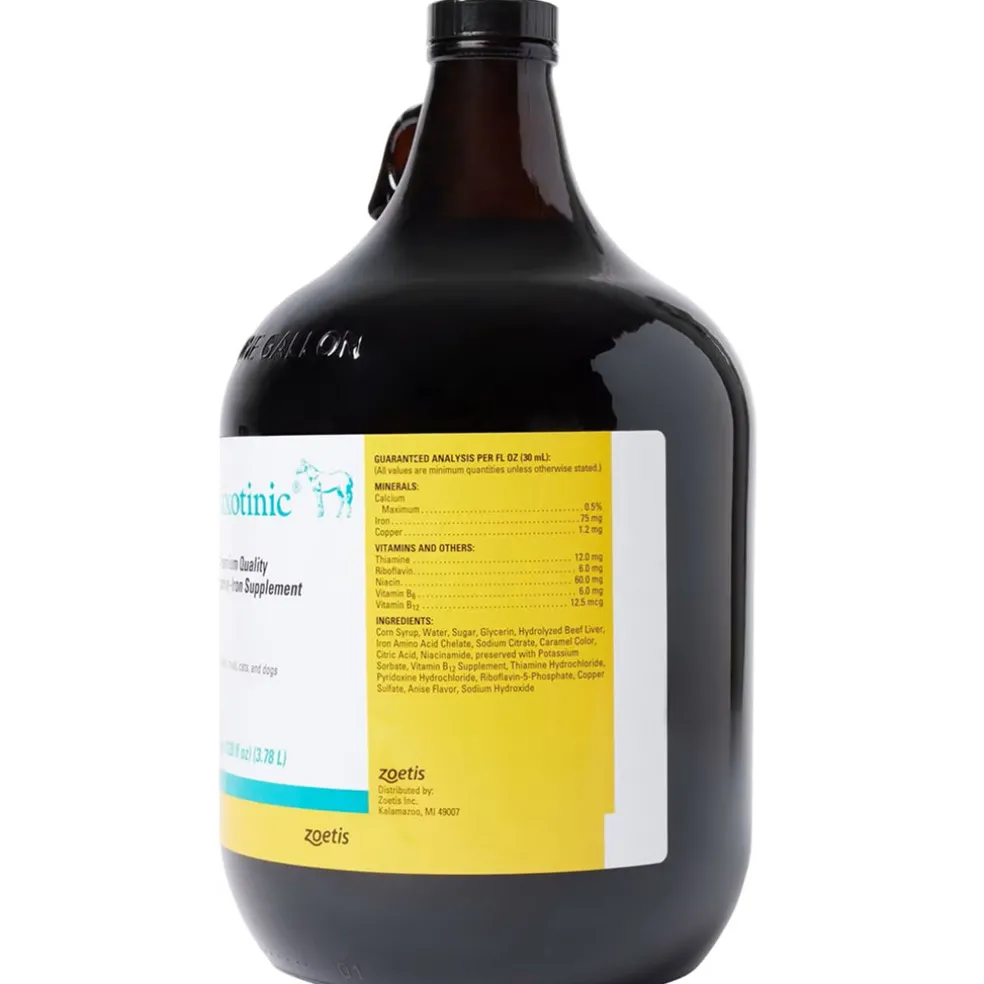 Lixotinic Vitamin-Iron Supplement for Horses Cats and Dogs (Gallon)