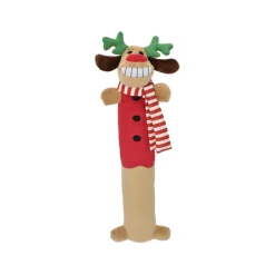 Loofa Reindeer Dog Toy 12"