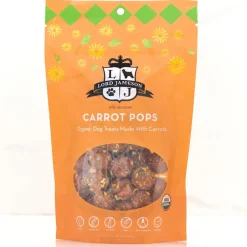 Lord Jameson Carrot Pops Organic Carrot Soft & Chewy Treats For Dogs (6 oz)