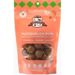 Lord Jameson Watermelon Pops Organic Watermelon Soft & Chewy Treats For Dogs (6 oz)