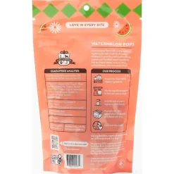 Lord Jameson Watermelon Pops Organic Watermelon Soft & Chewy Treats For Dogs (6 oz)