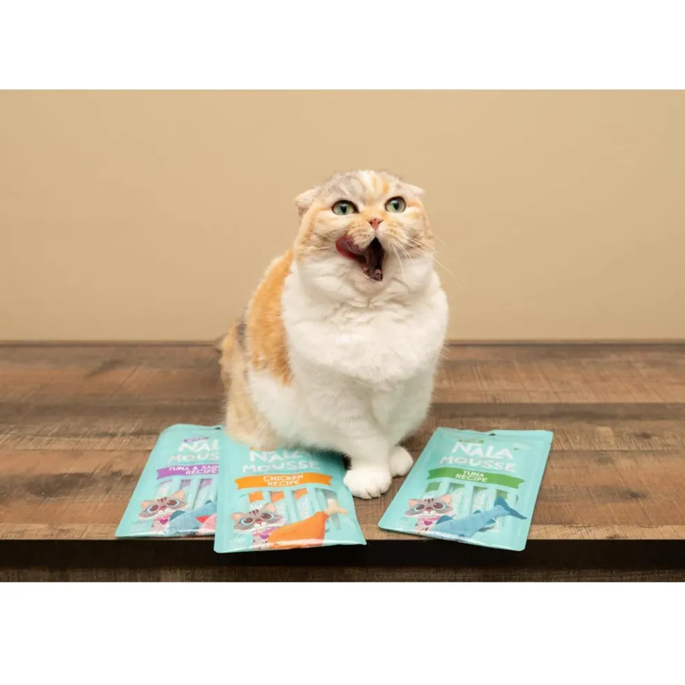 Love Nala Mousse Chicken Recipe Lickable Treats For Cats (0.5 oz tube x 4)