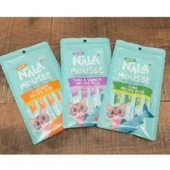 Love Nala Mousse Lickable Treats For Cats- Variety Pack (0.5 oz tube x 24)