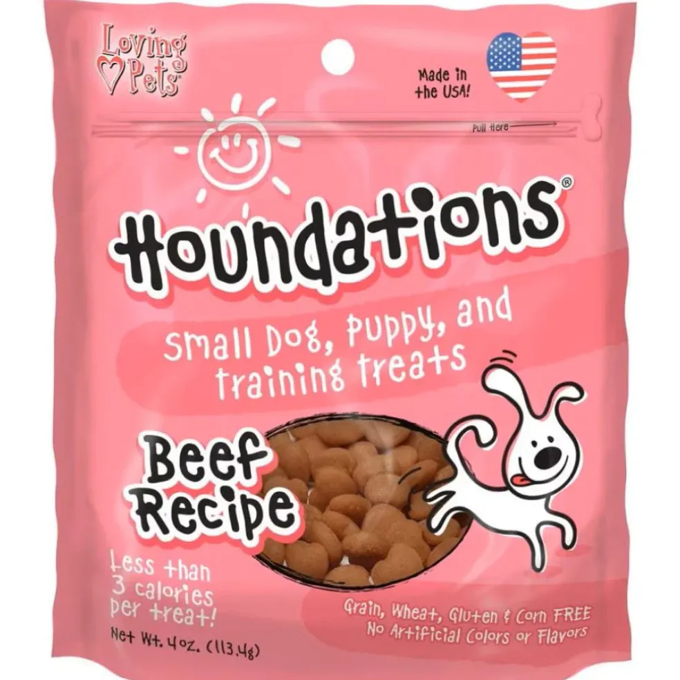 Loving Pets Houndations Beef Soft Training Dog Treats (4 oz)
