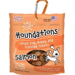 Loving Pets Houndations Salmon Flavor Dog Training Treats (4oz)