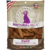 Loving Pets Natural Value Duck Sausages Dog Jerky Treats (13 oz)