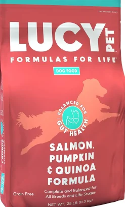 Lucy Pet Products Formulas for Life Grain-Free Salmon, Pumpkin & Quinoa Formula Dry Dog Food