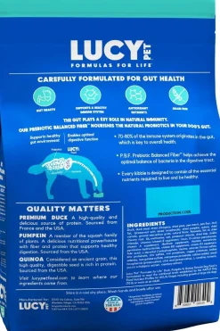 Lucy Pet Products Formulas for Life Grain-Free Duck, Pumpkin & Quinoa Formula Dry Dog Food