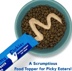 Lucy Pet Products Kitty Lickies Chicken & Duck Recipe Licakble Creamy Cat Treat, 2-oz