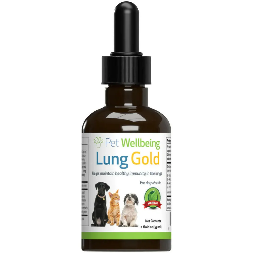 Lung Gold - Lower Respiratory Tract Support for Dogs (2 oz)