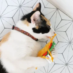 Mad Cat Tabby Taco w/Catnip & Silvervine Toy for Cats