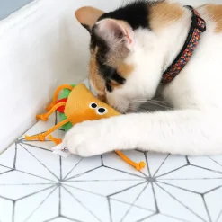 Mad Cat Tabby Taco w/Catnip & Silvervine Toy for Cats