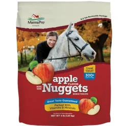 Manna Pro Apple Bite-Sized Nugget Treats for Horses