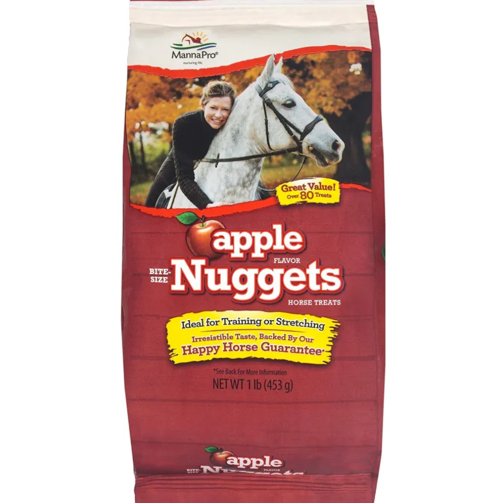 Manna Pro Apple Bite-Sized Nugget Treats for Horses
