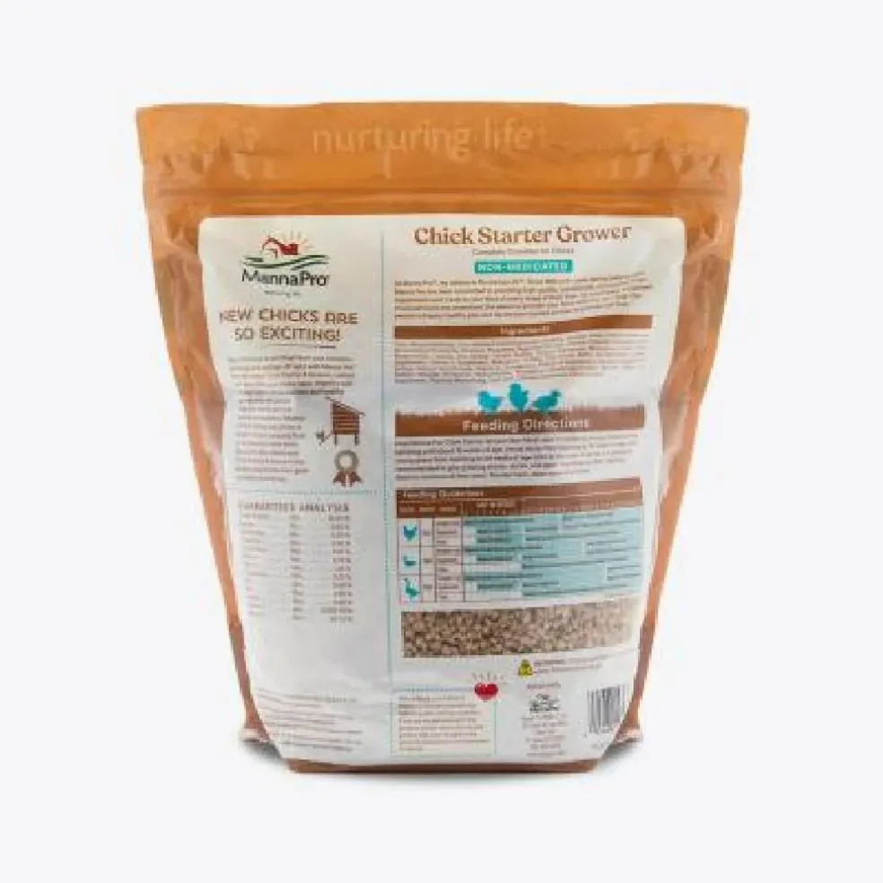 Manna Pro Chick Starter Grower Non-Medicated Crumbles (5 lb)