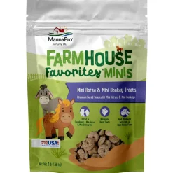 Manna Pro Farmhouse Favorites Treats For Mini Horse & Mini Donkey (3 lb)