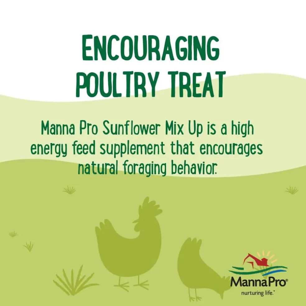 Manna Pro Farmhouse Favorites Sunflower Mix Up Poultry Treats (1 lb)