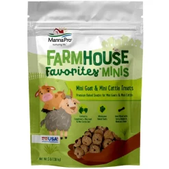 Manna Pro Farmhouse Favorites Treats For Mini Goat & Mini Cattle (3 lb)