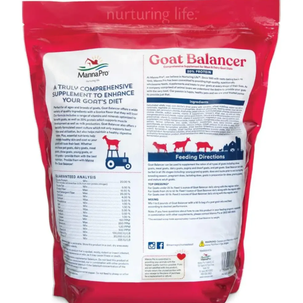 Manna Pro Goat Balancer Comprehensive Supplement (10 lb)