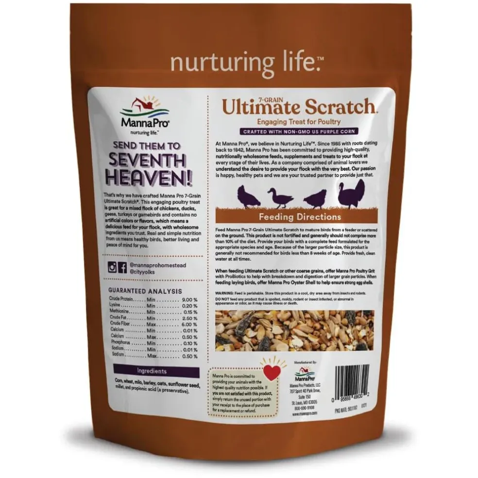 Manna Pro 7-Grain Ultimate Scratch Poultry Treat (10 lb)