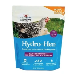 Manna Pro Hydro-Hen 3-in-1 Water Supplement for Poultry