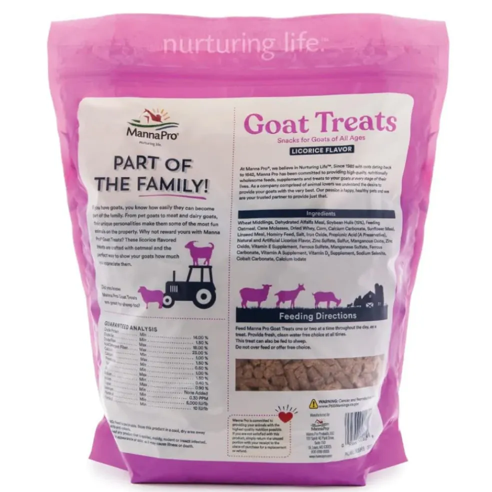 Manna Pro Licorice Flavor Goat Treats (6 lb)