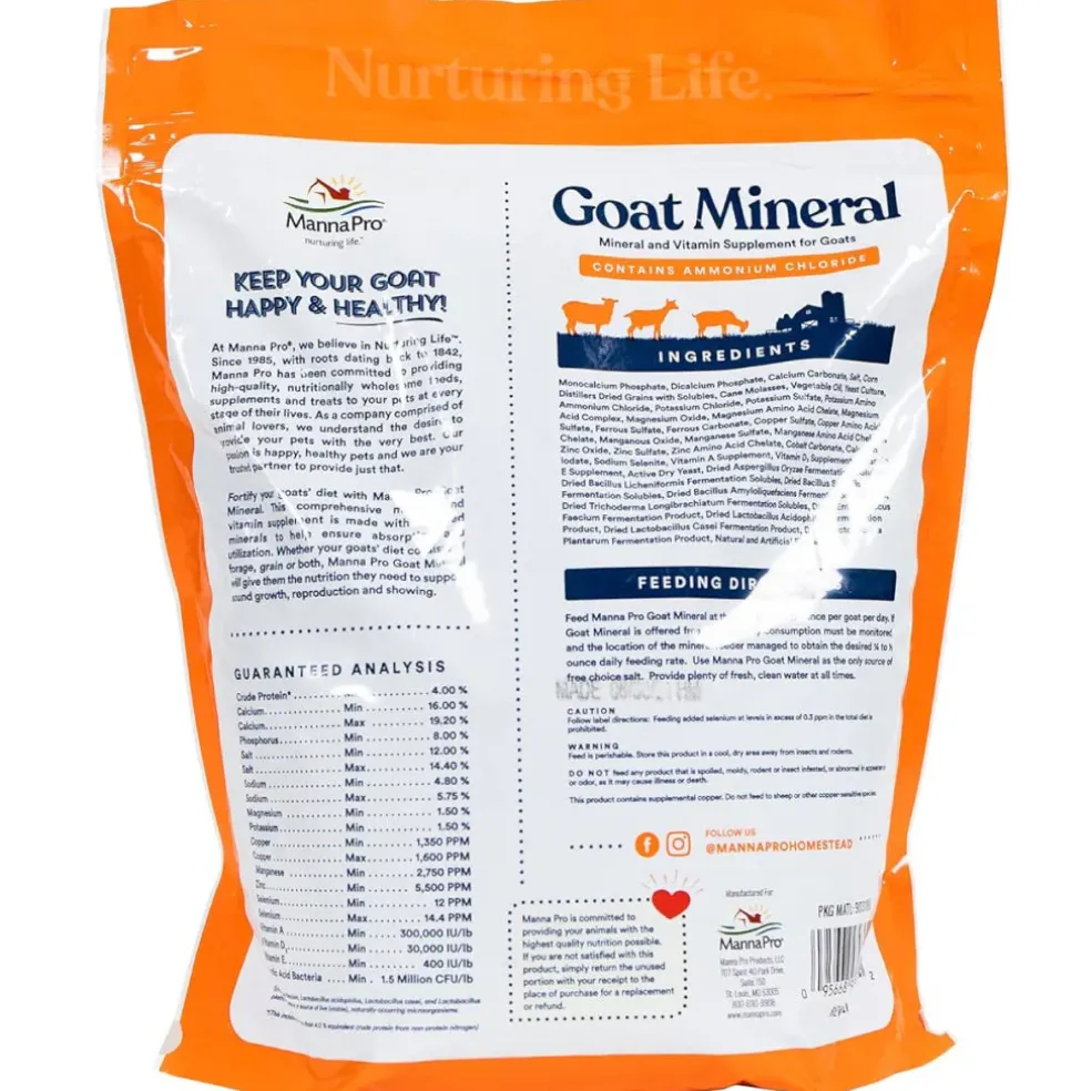 Manna Pro Mineral For Goats (8 lb)