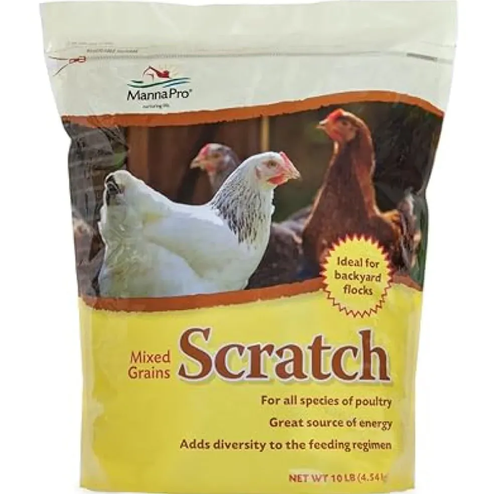 Manna Pro Scratch Mixed Grains for Poultry (10 lb)