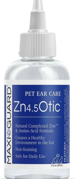 MAXI/GUARD Zn4.5 Otic Natural Ear Care Solution with Complexed Zinc