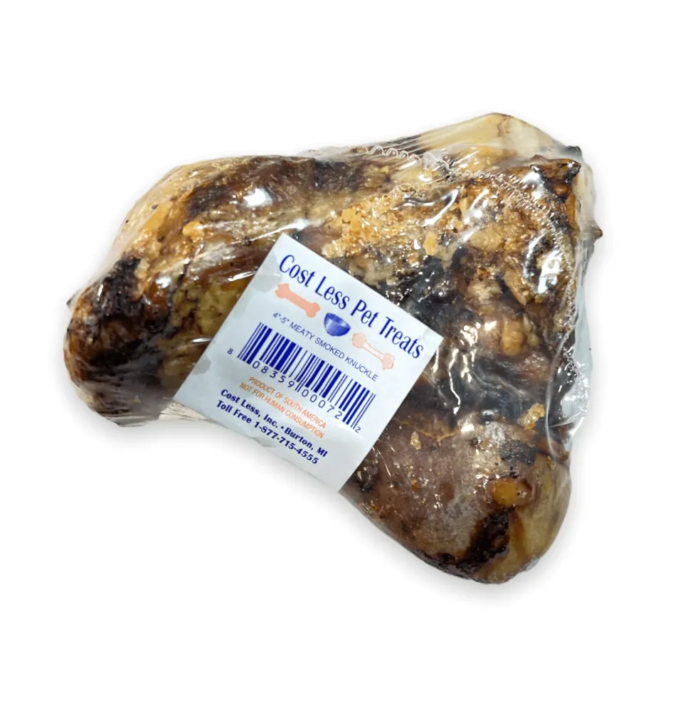 Meaty Smoked Beef Knuckle Bone 4-5”