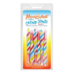 Meowijuana Birthjays Party-Size Catnip Joints with Organic Catnip