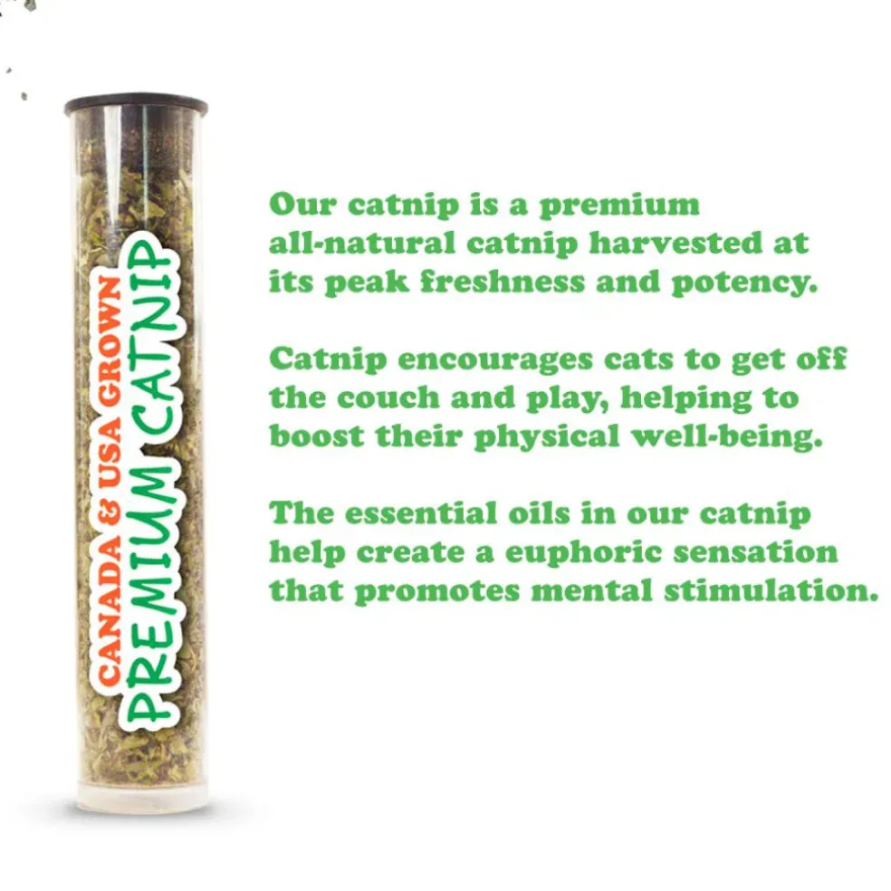 Meowijuana "Get Spooked" - Scarecrow Fillable Catnip Toy For Cats