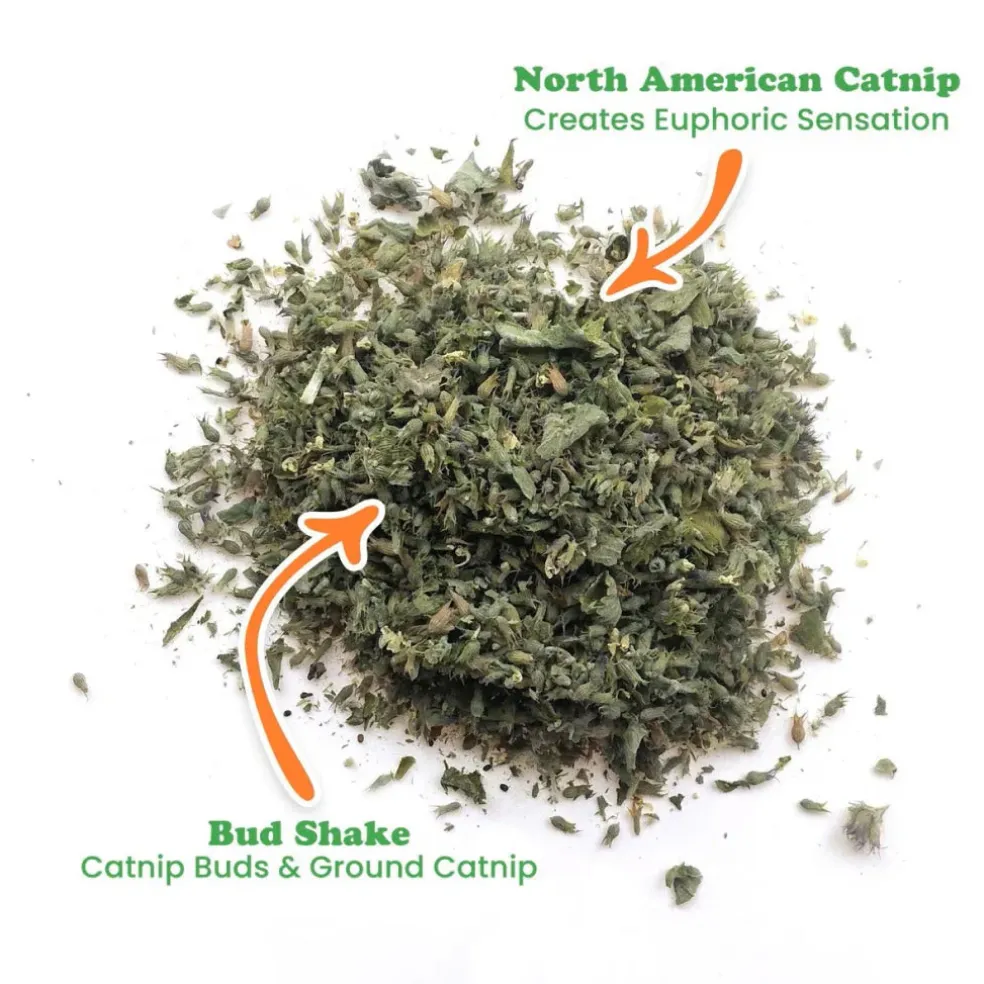 Meowijuana Meowi-Waui Ground Catnip & Catnip Buds (0.917 oz)