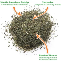 Meowijuana Mice Dreams Passion Flower (Lavender) and Catnip Blend (0.917 oz)