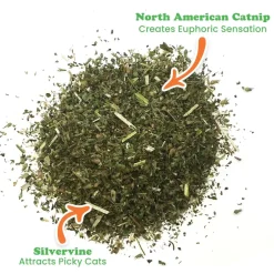 Meowijuana Purrple Passion Catnip & Silvervine Blend Catnip (0.917 oz)
