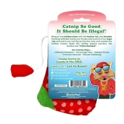 Meowijuana Refillable Get Stuffed Stocking Catnip Toy