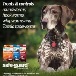 Merck Safe-Guard Canine Dewormer for Dogs 6 weeks and older (4 gram x 3 sachets)