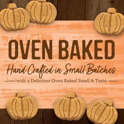 Merrick Oven Baked Pumpkin Patch with Real Pumpkin Treats For Dogs (11 oz)