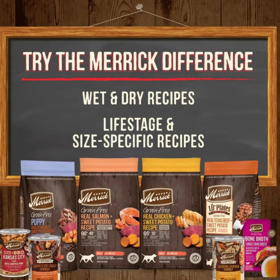 Merrick Oven Baked Pumpkin Patch with Real Pumpkin Treats For Dogs (11 oz)