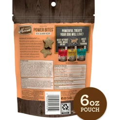 Merrick Power Bites Soft & Chewy Grain Free Real Salmon Dog Treats (6 oz)