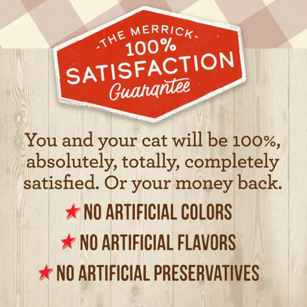 Merrick Purrfect Bistro Grain Free Bon Appetits Gravies Adult Wet Cat Food, Chicken Recipe Chunks in Gravy (3 oz x 24 pouches)