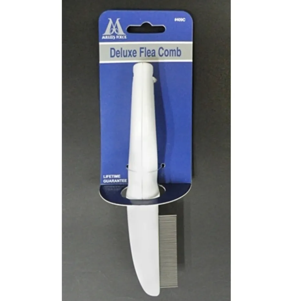 Miller's Forge Deluxe Handled Flea Comb