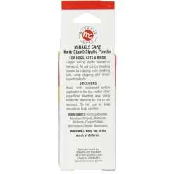 Miracle Care Kwik-Stop Styptic Powder for Dogs, Cats & Birds